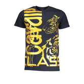 Cavalli Class Blue Cotton T-Shirt -   -  Cavalli Class.
